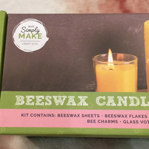 Beeswax Candle Making Kit NWT makes multiple candles, sealed - Picture 2 of 14